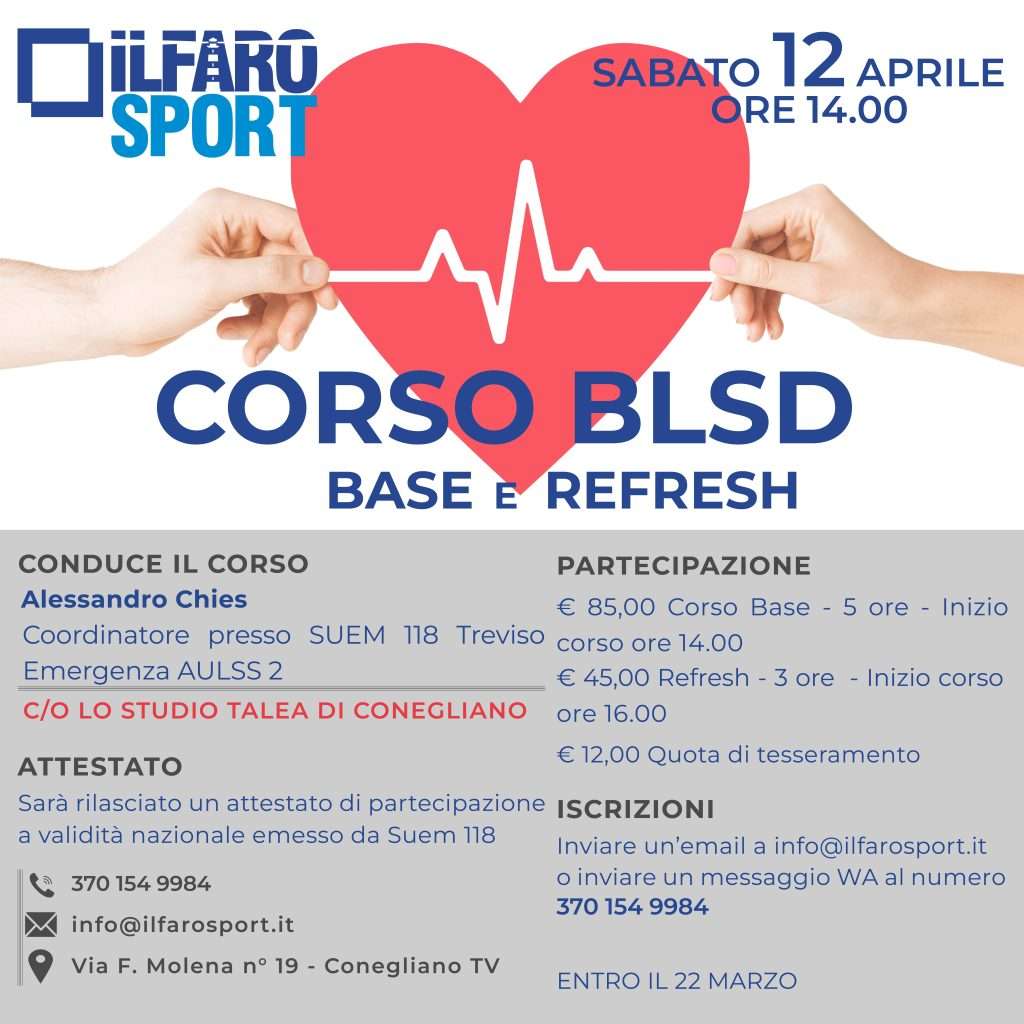 Corso di BLS 2025 ridimensionata